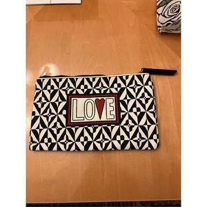 Brighton Collectibles Love Zipper Pouch, NWOT